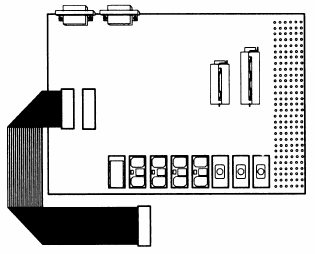 Texas Instruments evaluation board drawing